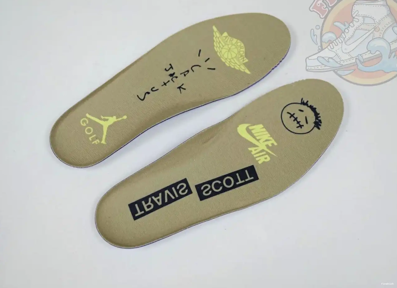 Low  Air 1 Jordan Travis x 6.0 Golf Scott 0618